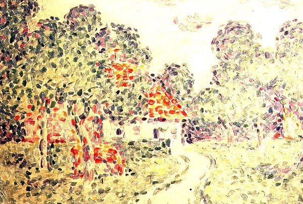 Mała Farma autorstwa Charles Angrand