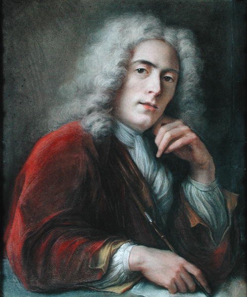Portret artysty autorstwa Charles Antoine Coypel