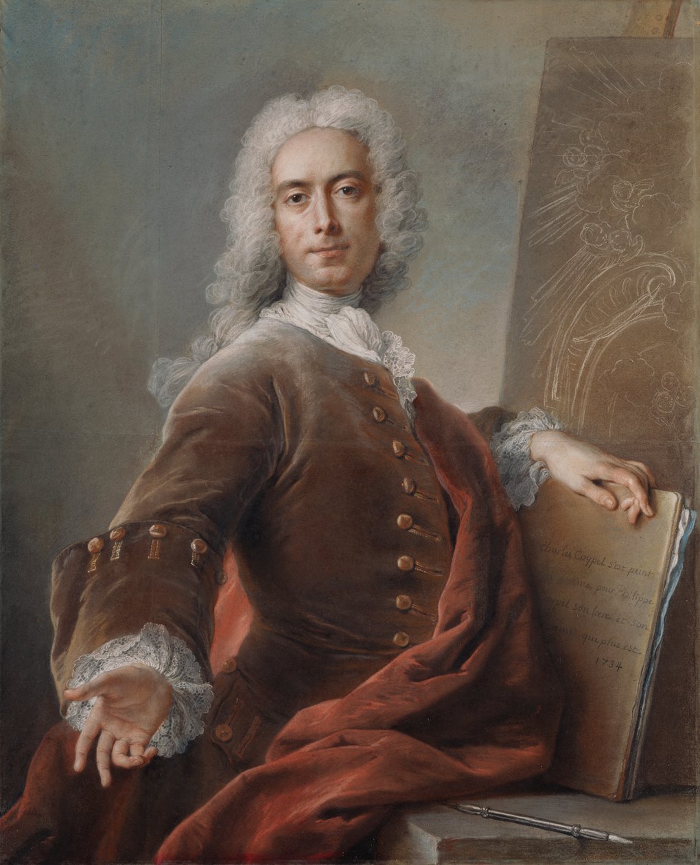 Autoportret autorstwa Charles Antoine Coypel