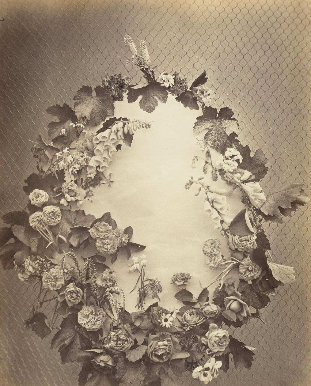 Bez tytułu [wieniec], ok. godz. 1864. autorstwa Charles Aubry
