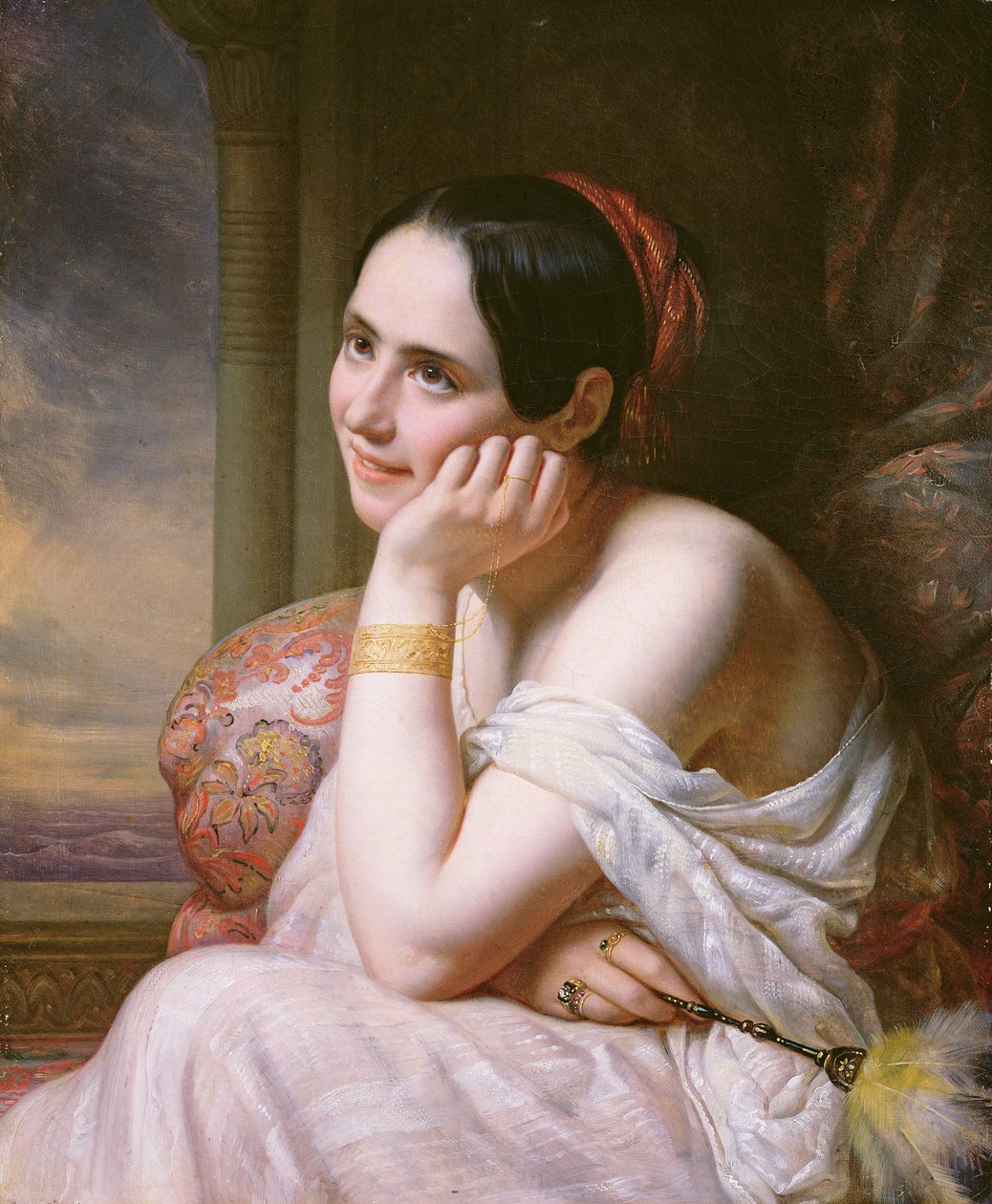 Odaliska, 1836 autorstwa Carl von Steuben