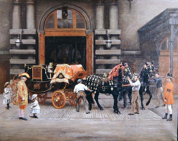 Powóz Władcy Konia autorstwa Charles Augustus Henry Lutyens