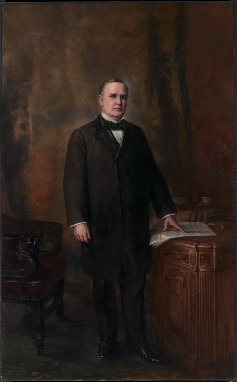 William McKinley, 1899. autorstwa Charles Ayer Whipple