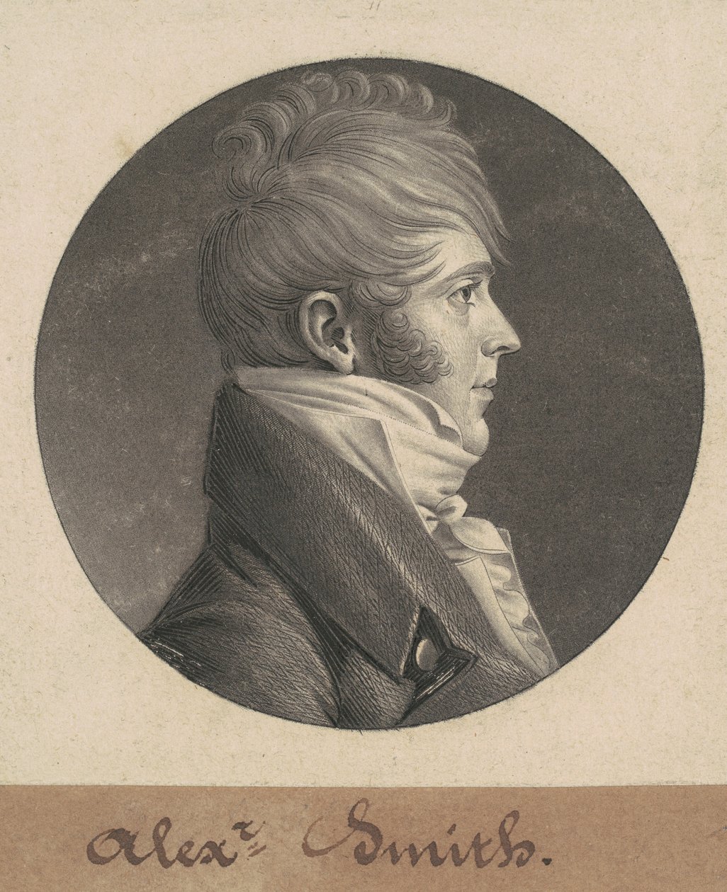 Aleksander Smith autorstwa Charles B. J. Févret de Saint Mémin