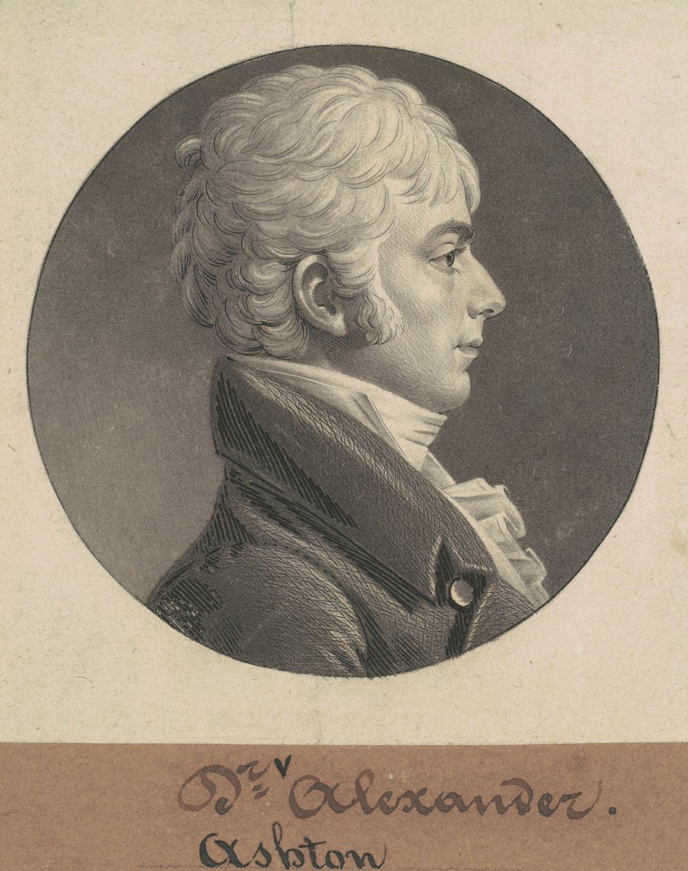 Ashton Alexander autorstwa Charles B. J. Févret de Saint Mémin
