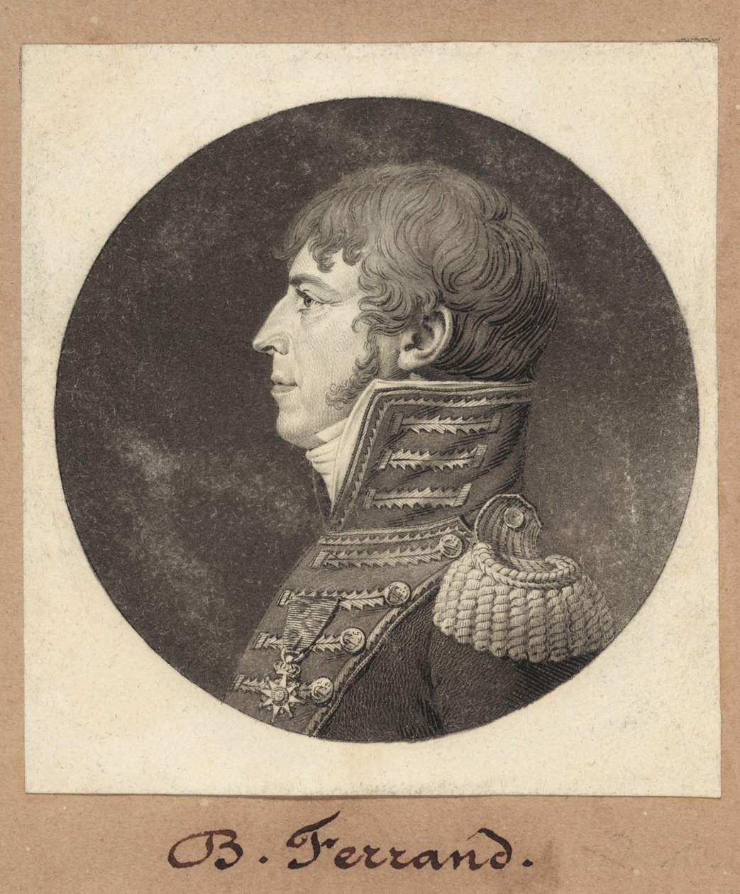 B. Ferrand autorstwa Charles B. J. Févret de Saint Mémin