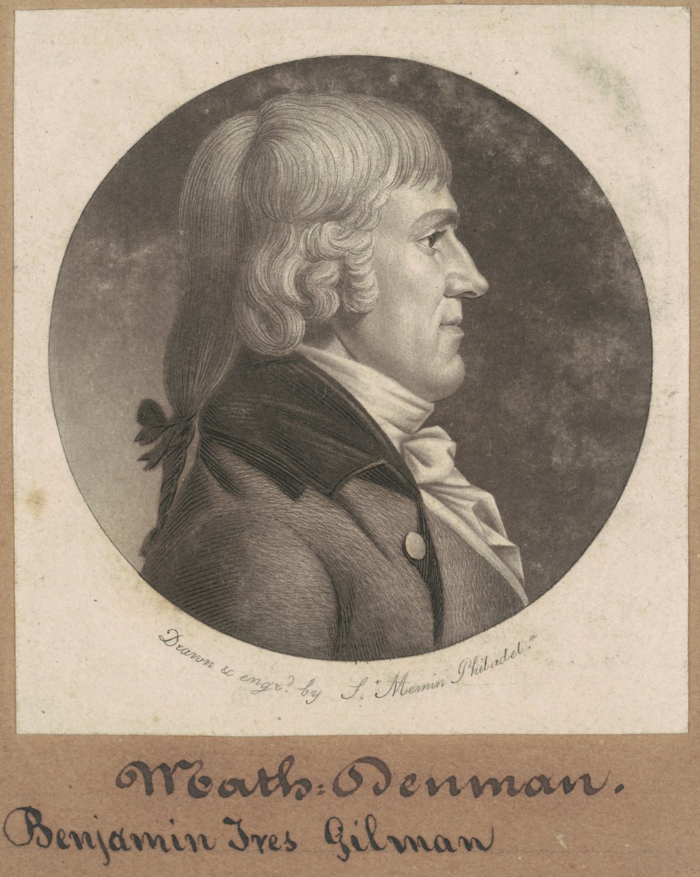 Benjamin Ives Gilman autorstwa Charles B. J. Févret de Saint Mémin