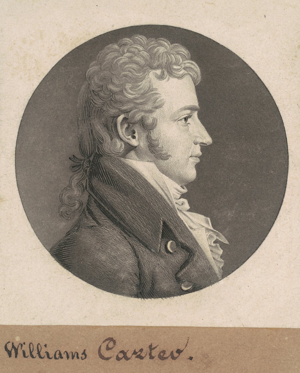 Bernard Moore Carter autorstwa Charles B. J. Févret de Saint Mémin