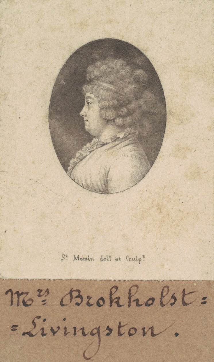 Katarzyna Czajnik Torba Livingston autorstwa Charles B. J. Févret de Saint Mémin
