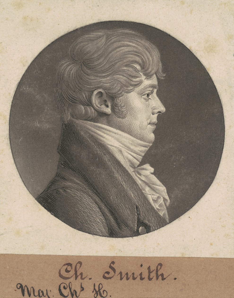 Karol Henryk Smith autorstwa Charles B. J. Févret de Saint Mémin