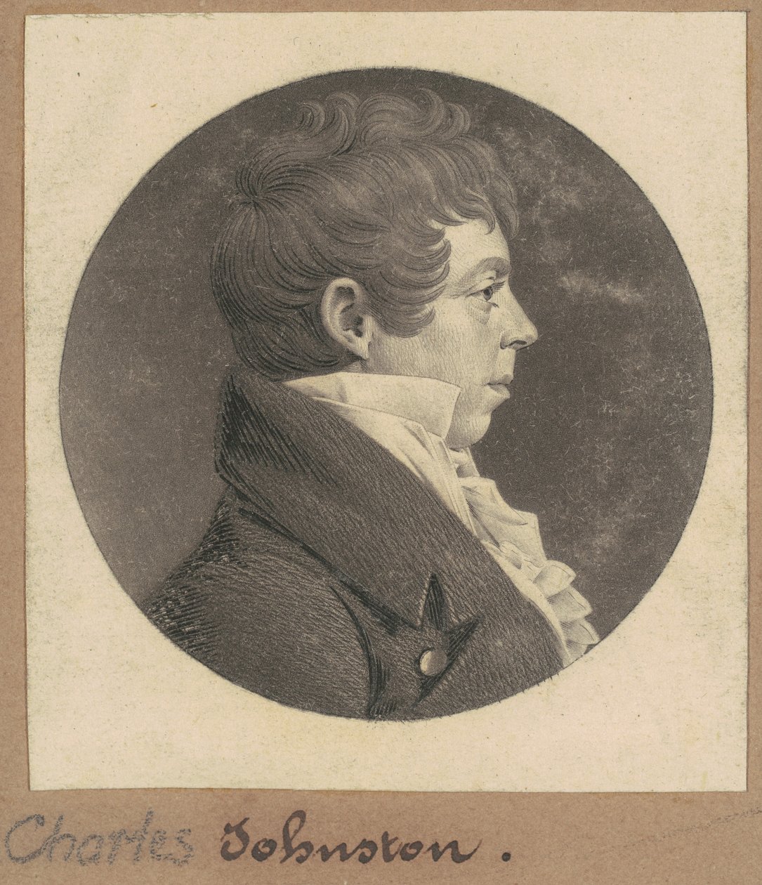 Charles Johnston autorstwa Charles B. J. Févret de Saint Mémin