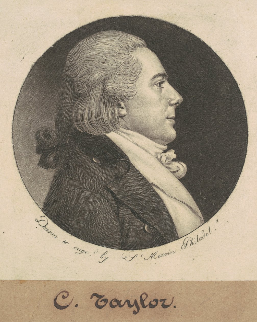 Charles Taylor autorstwa Charles B. J. Févret de Saint Mémin