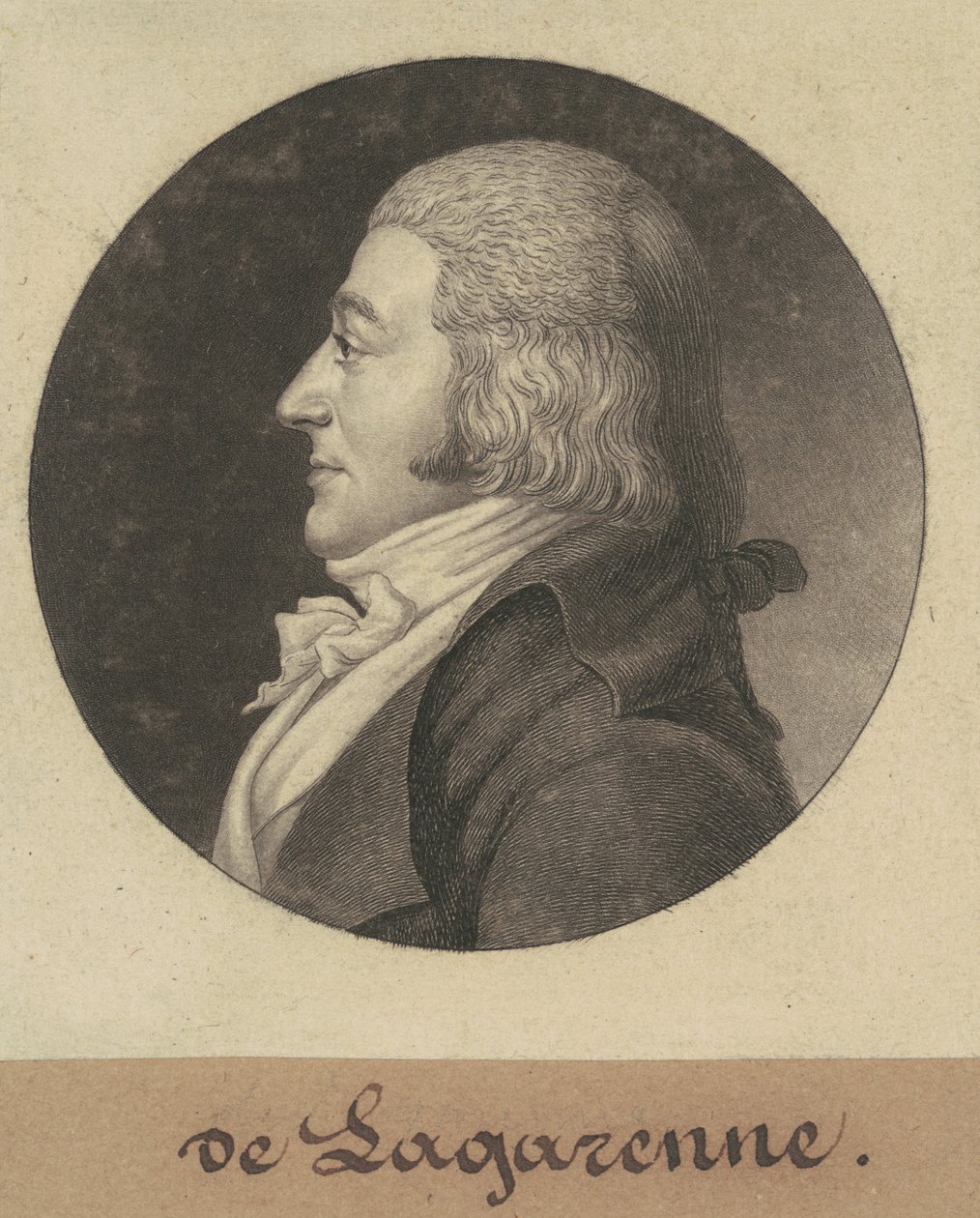 Charles de Lagarenne autorstwa Charles B. J. Févret de Saint Mémin