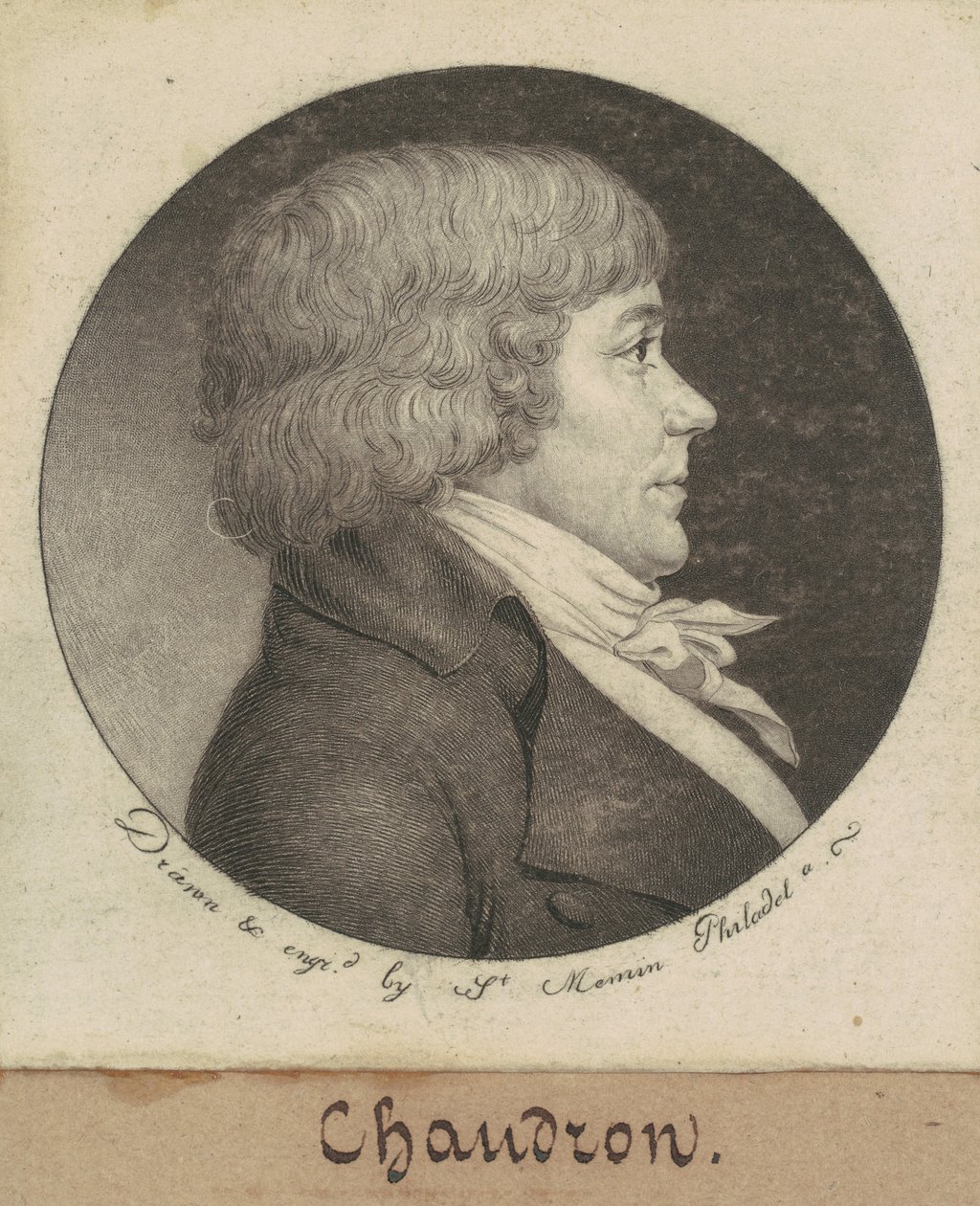 Kociołek autorstwa Charles B. J. Févret de Saint Mémin