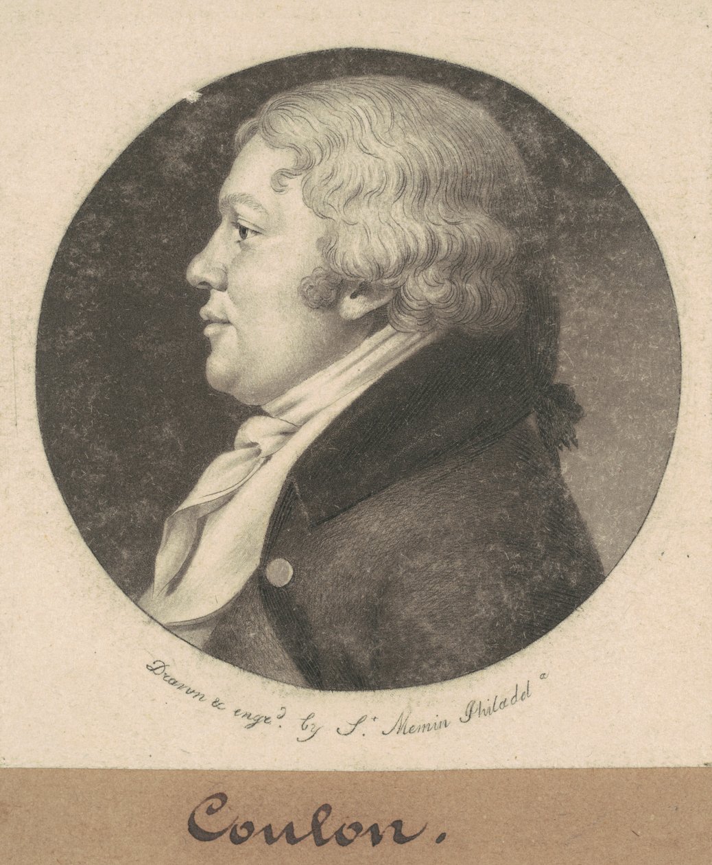 kulon autorstwa Charles B. J. Févret de Saint Mémin