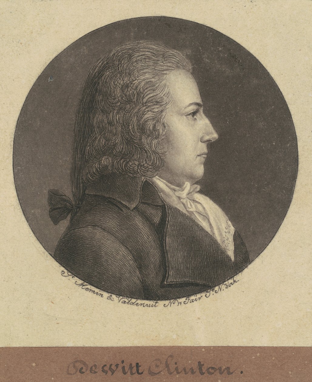 DeWitt Clinton autorstwa Charles B. J. Févret de Saint Mémin