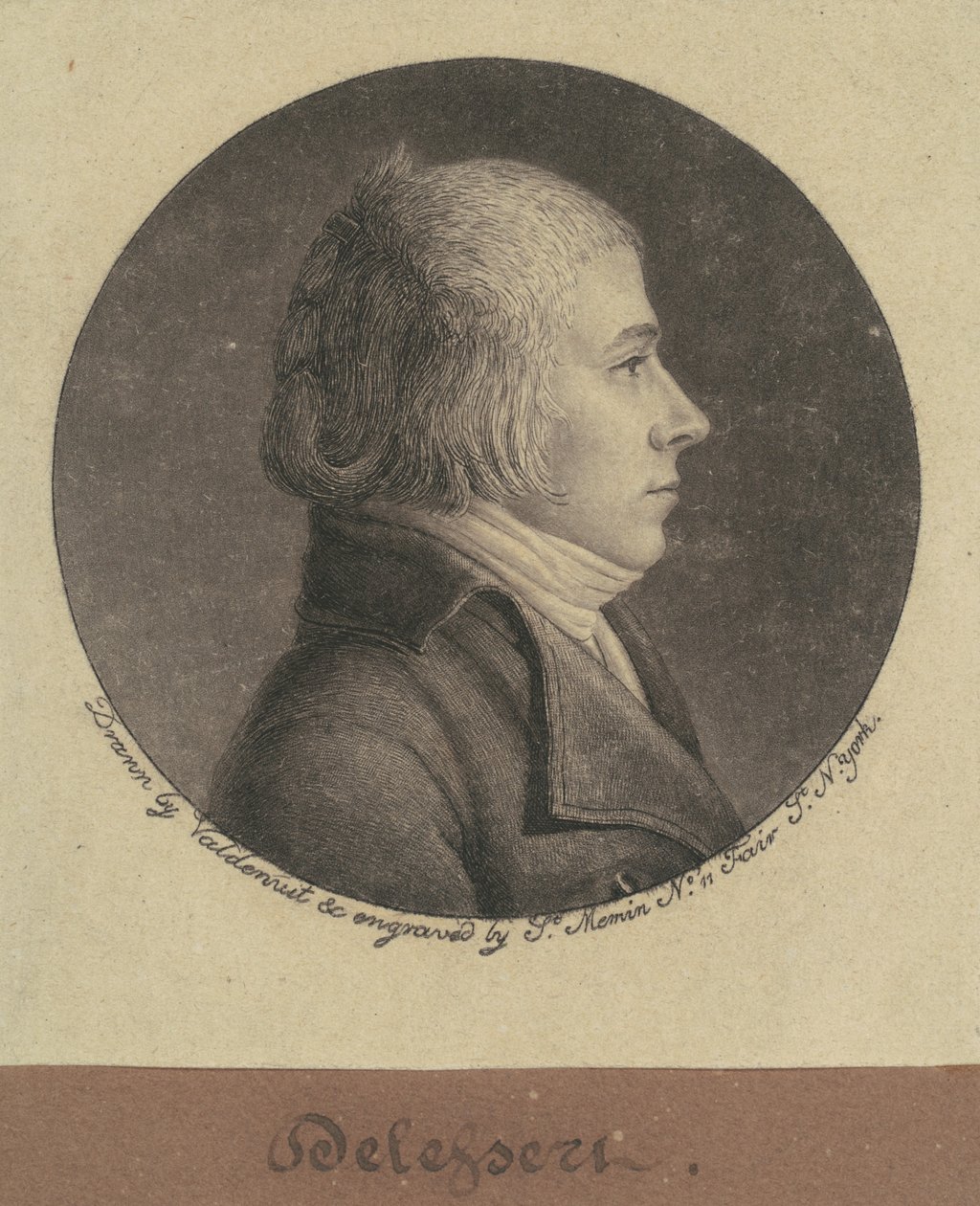 Delessert autorstwa Charles B. J. Févret de Saint Mémin