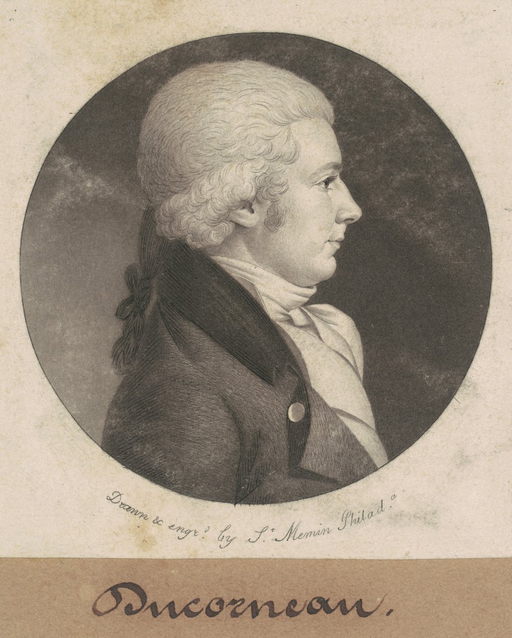 Ducorneau autorstwa Charles B. J. Févret de Saint Mémin