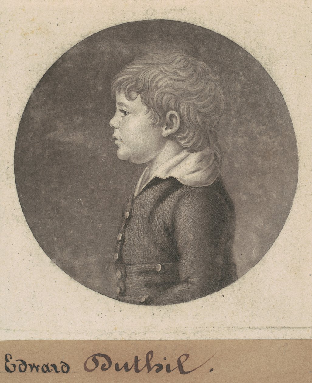 Edward Dutilh autorstwa Charles B. J. Févret de Saint Mémin
