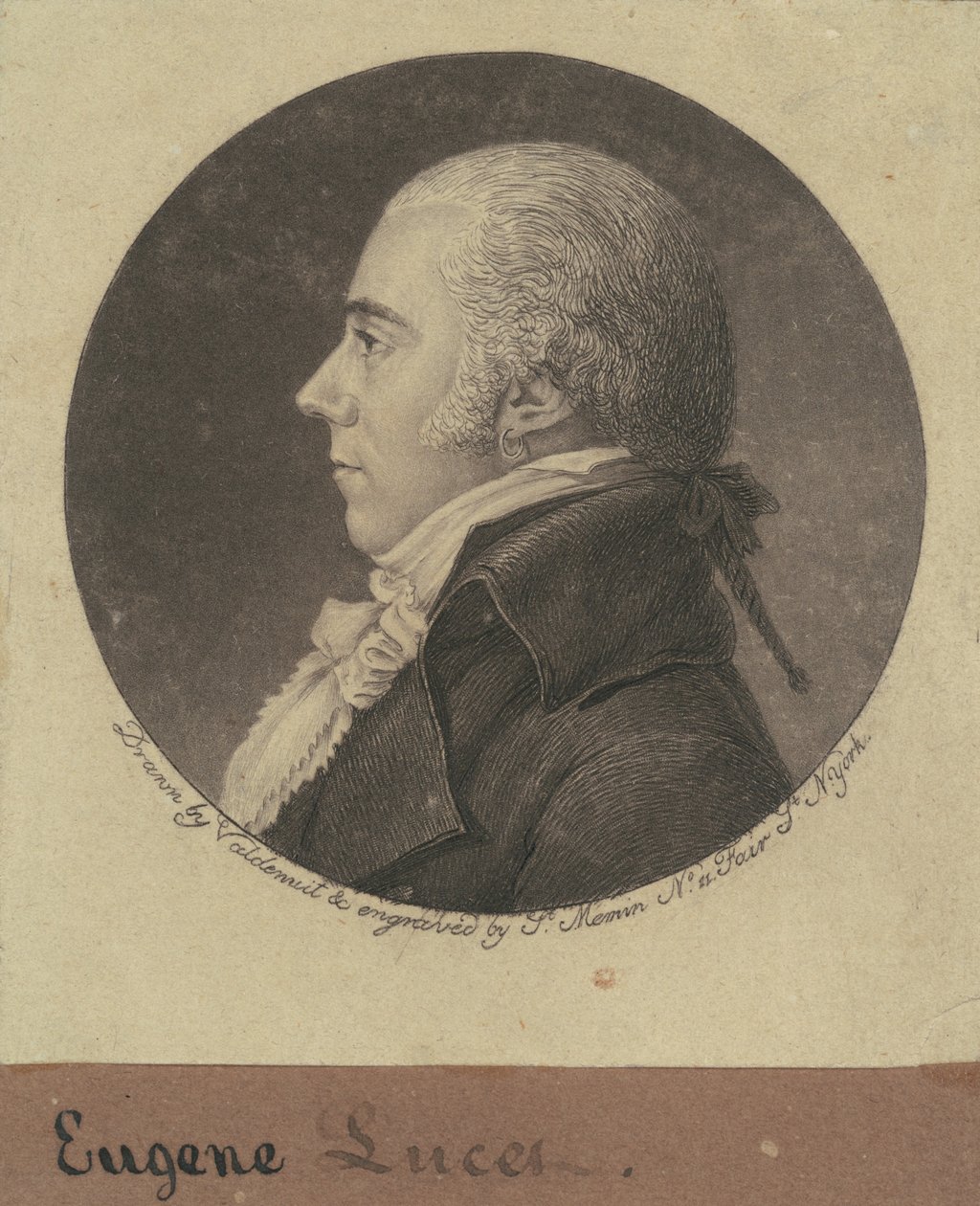 Eugeniusz Lucet autorstwa Charles B. J. Févret de Saint Mémin