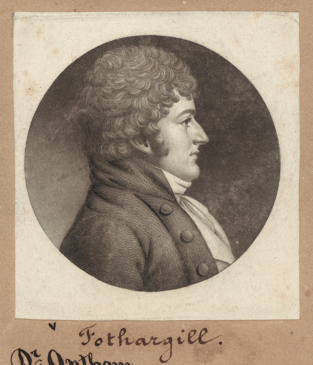 Fothergill autorstwa Charles B. J. Févret de Saint Mémin