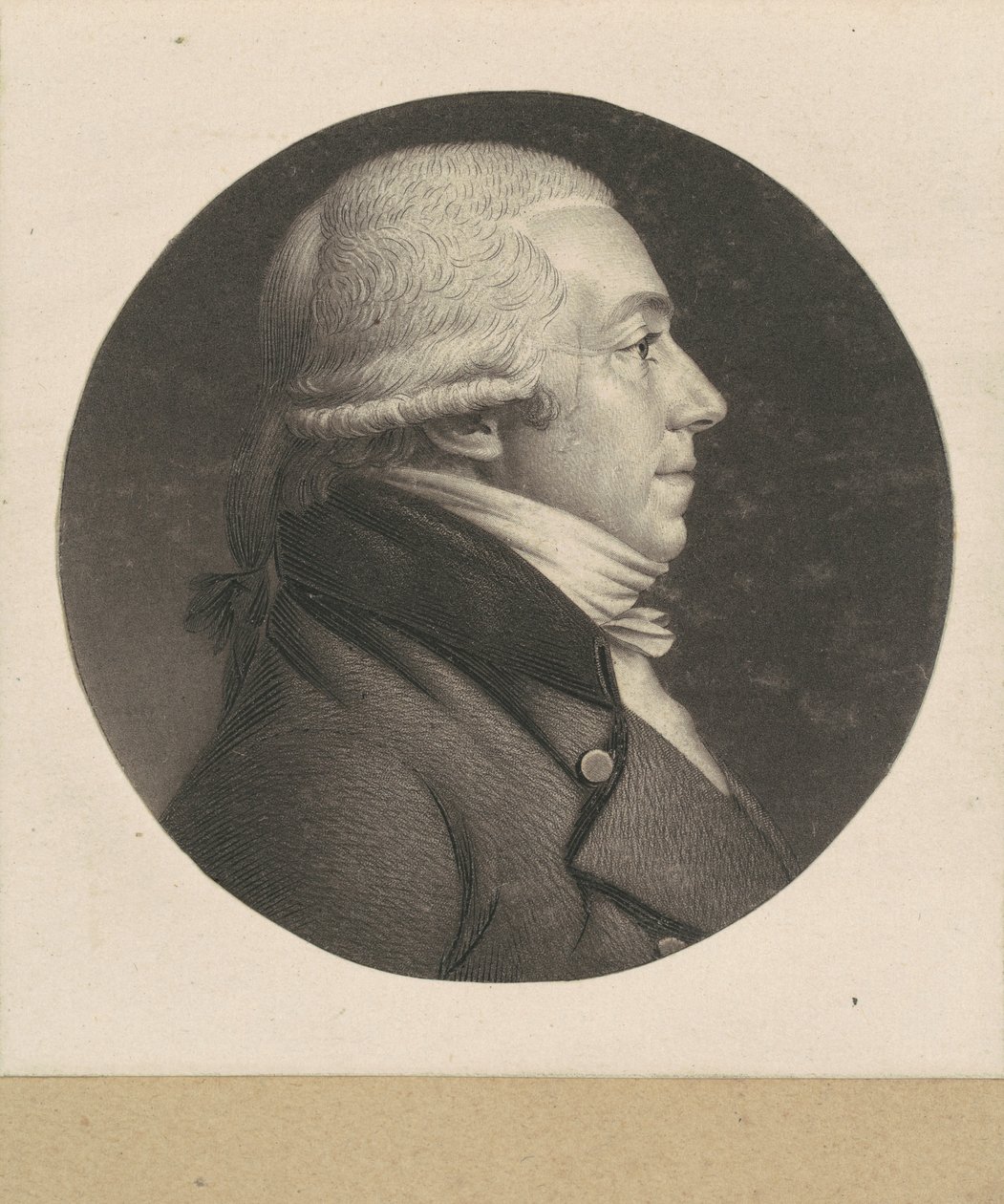 Francis Breuil autorstwa Charles B. J. Févret de Saint Mémin