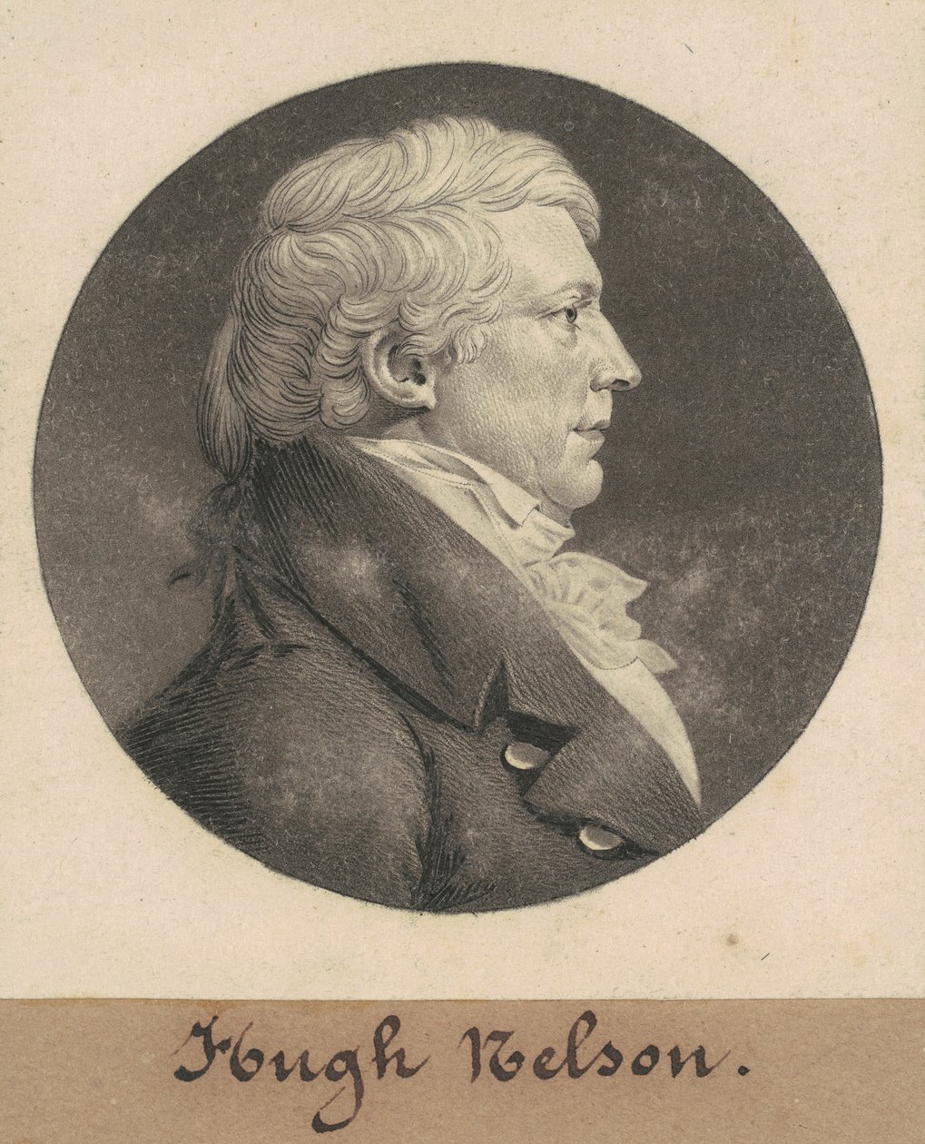 Franciszka Nelsona autorstwa Charles B. J. Févret de Saint Mémin