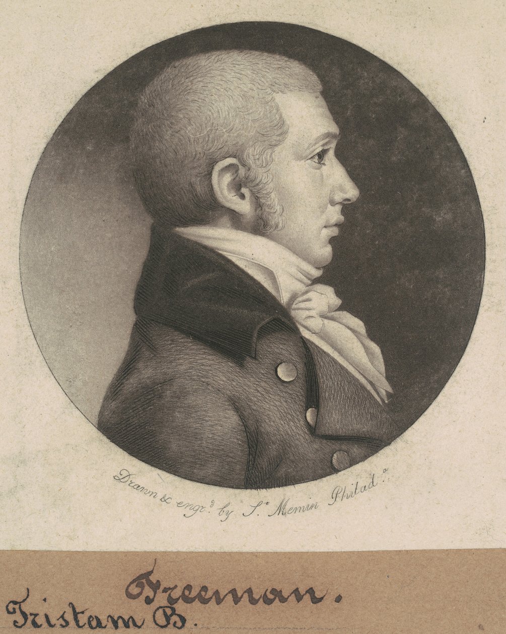 Obywatel autorstwa Charles B. J. Févret de Saint Mémin