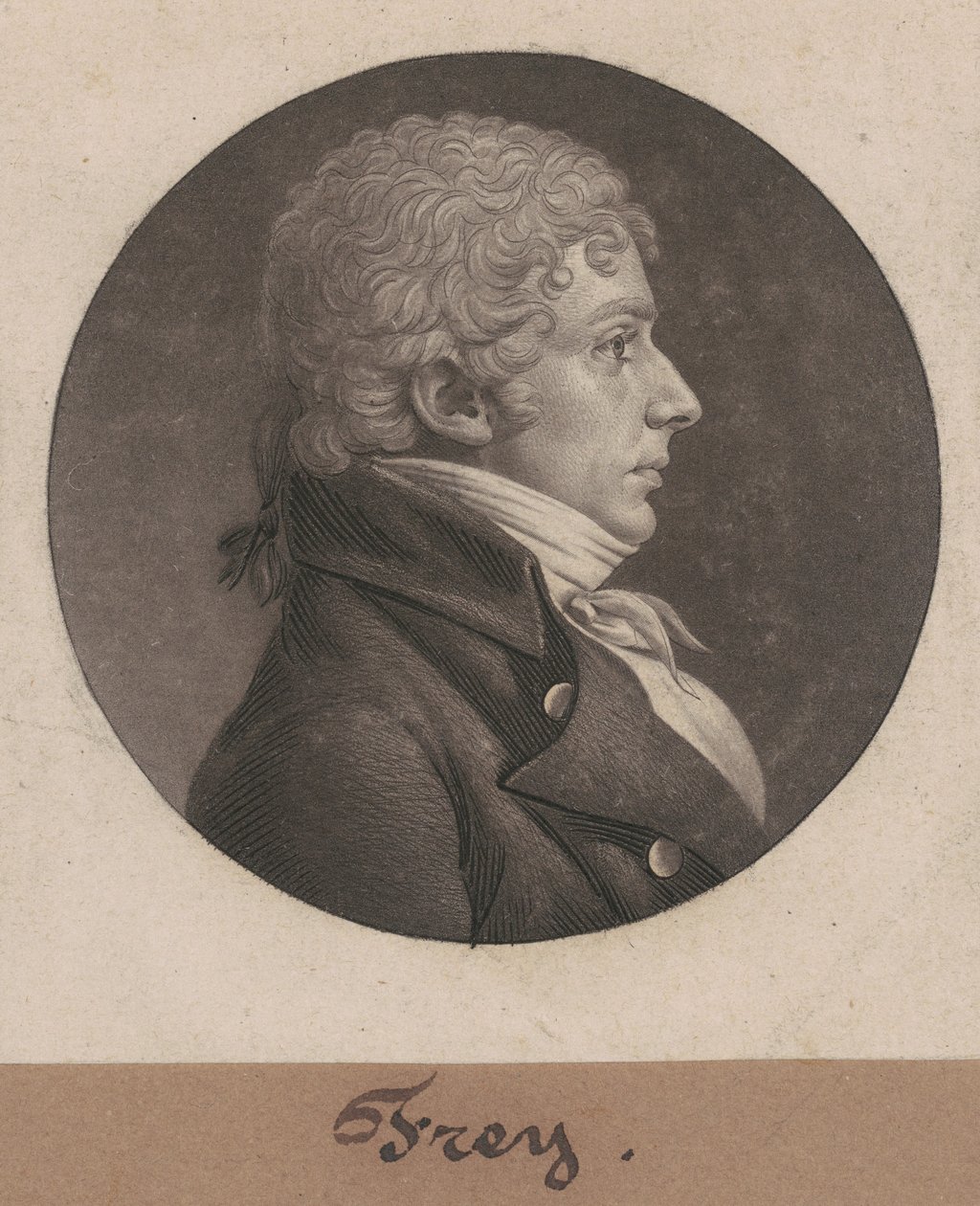Frey autorstwa Charles B. J. Févret de Saint Mémin