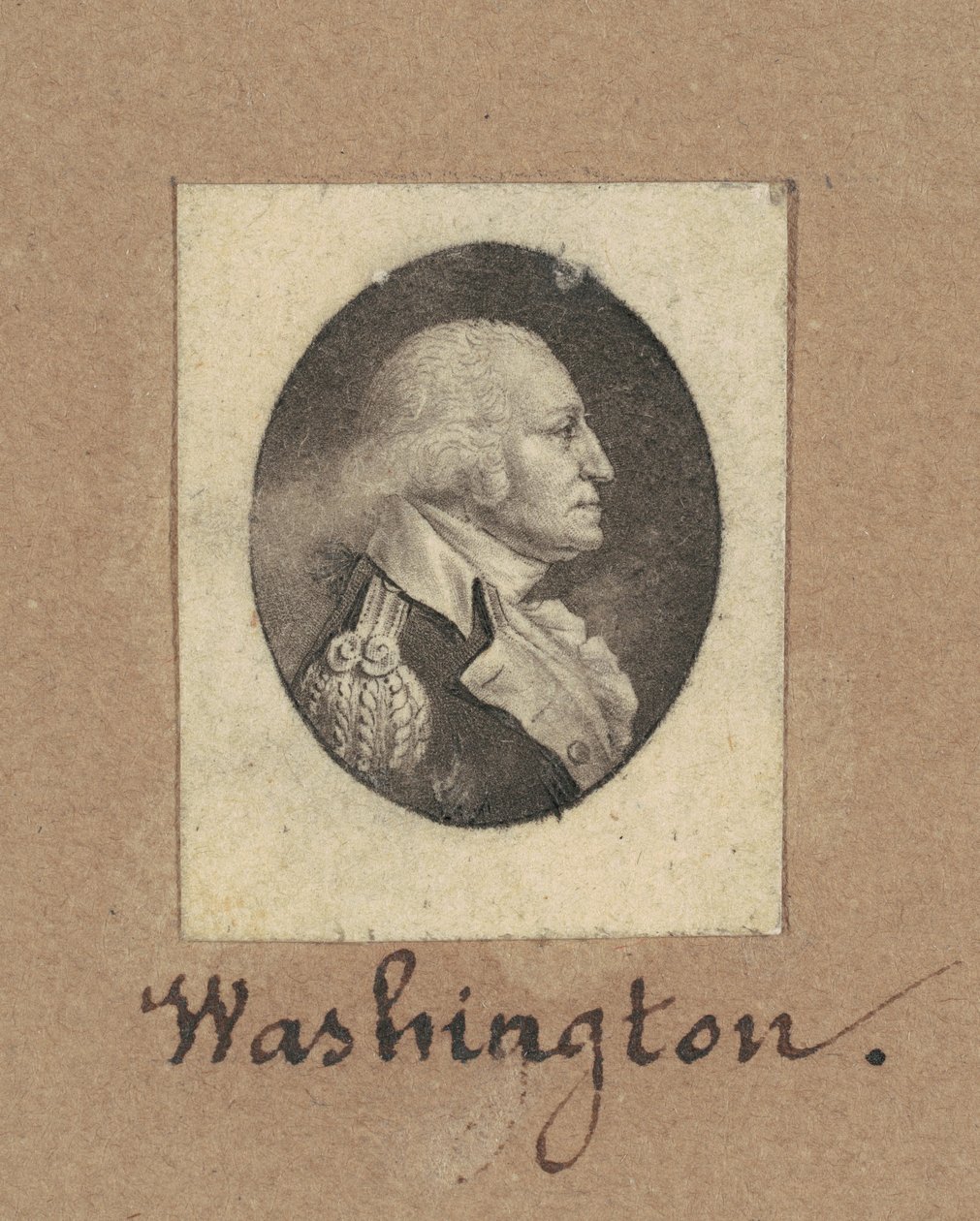Jerzy Waszyngton autorstwa Charles B. J. Févret de Saint Mémin