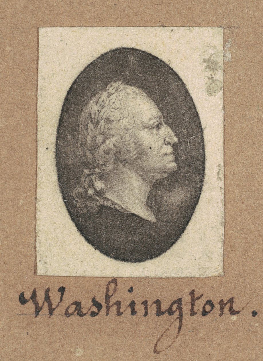 Jerzy Waszyngton autorstwa Charles B. J. Févret de Saint Mémin