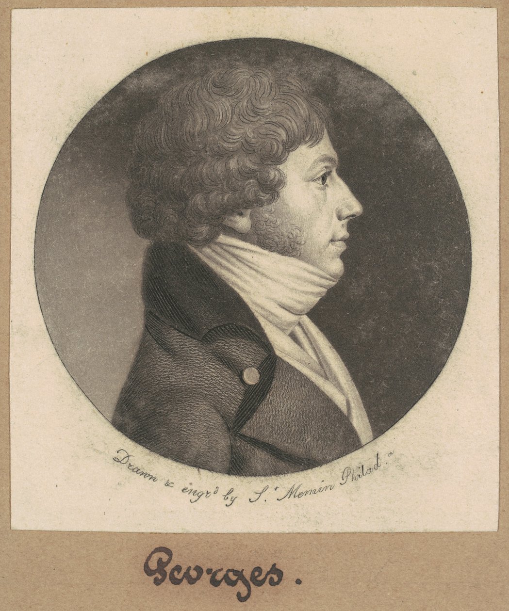 Georges autorstwa Charles B. J. Févret de Saint Mémin