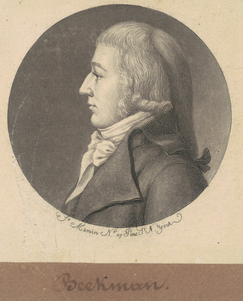 Gerard G. Beekman, Jr. autorstwa Charles B. J. Févret de Saint Mémin