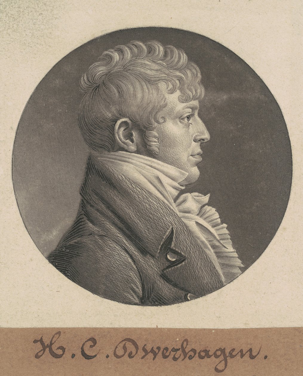 HC Dwerhagen autorstwa Charles B. J. Févret de Saint Mémin