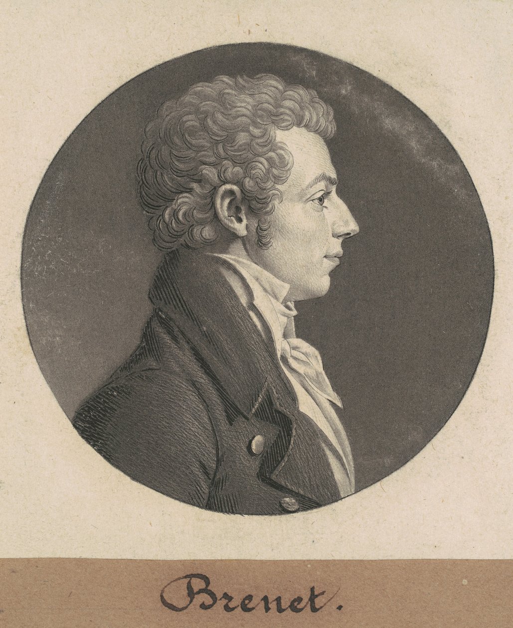 Henryk Brunet autorstwa Charles B. J. Févret de Saint Mémin