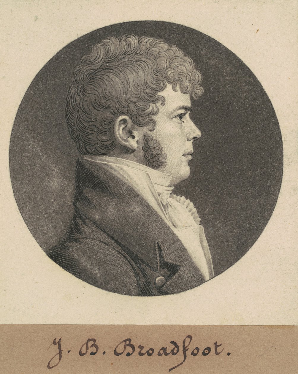 Henryk Hall autorstwa Charles B. J. Févret de Saint Mémin