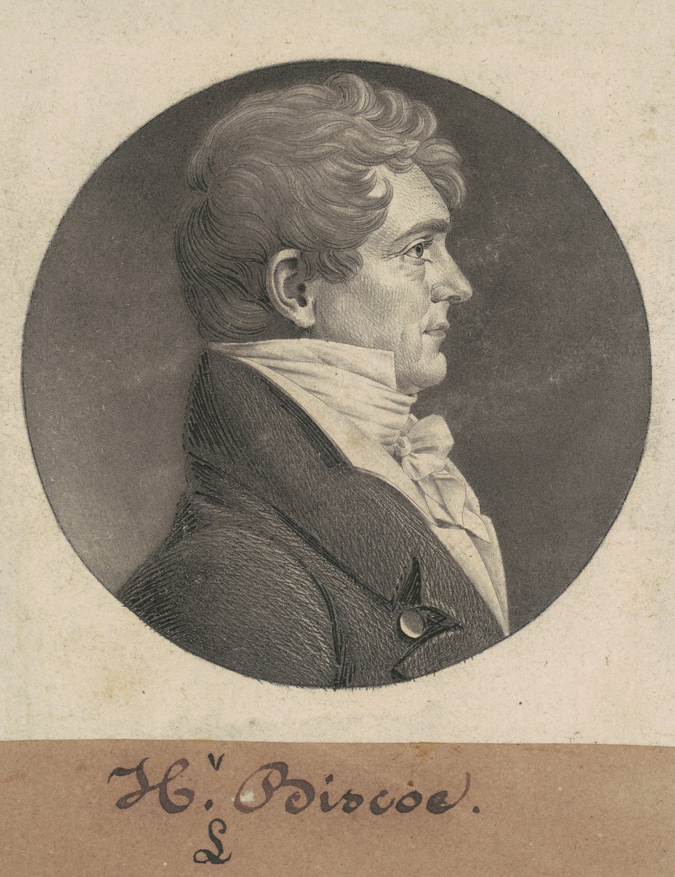 Henry Lawson Biscoe autorstwa Charles B. J. Févret de Saint Mémin