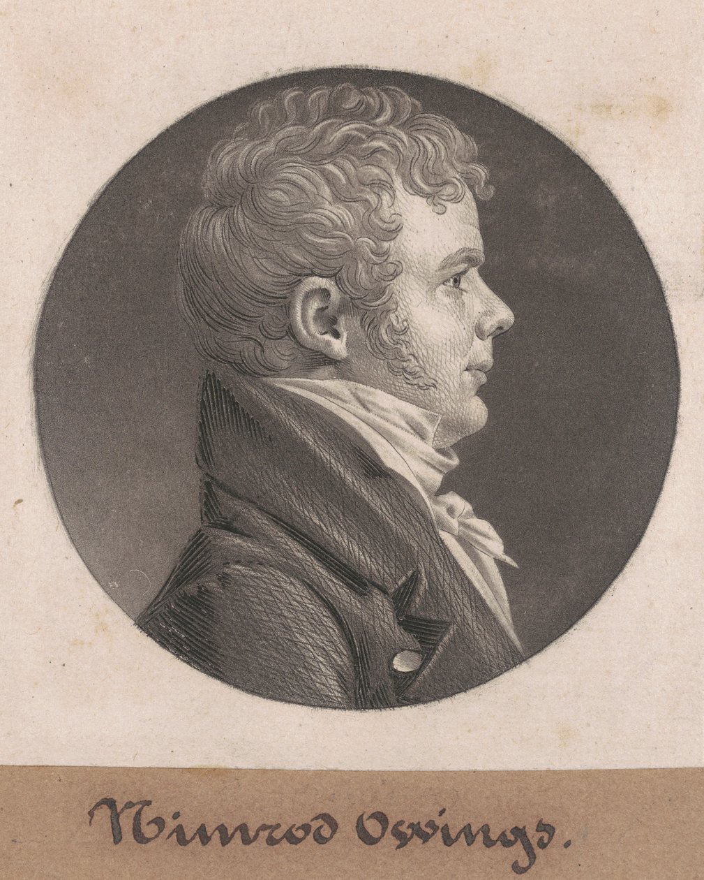 Izaak Van Bibber autorstwa Charles B. J. Févret de Saint Mémin
