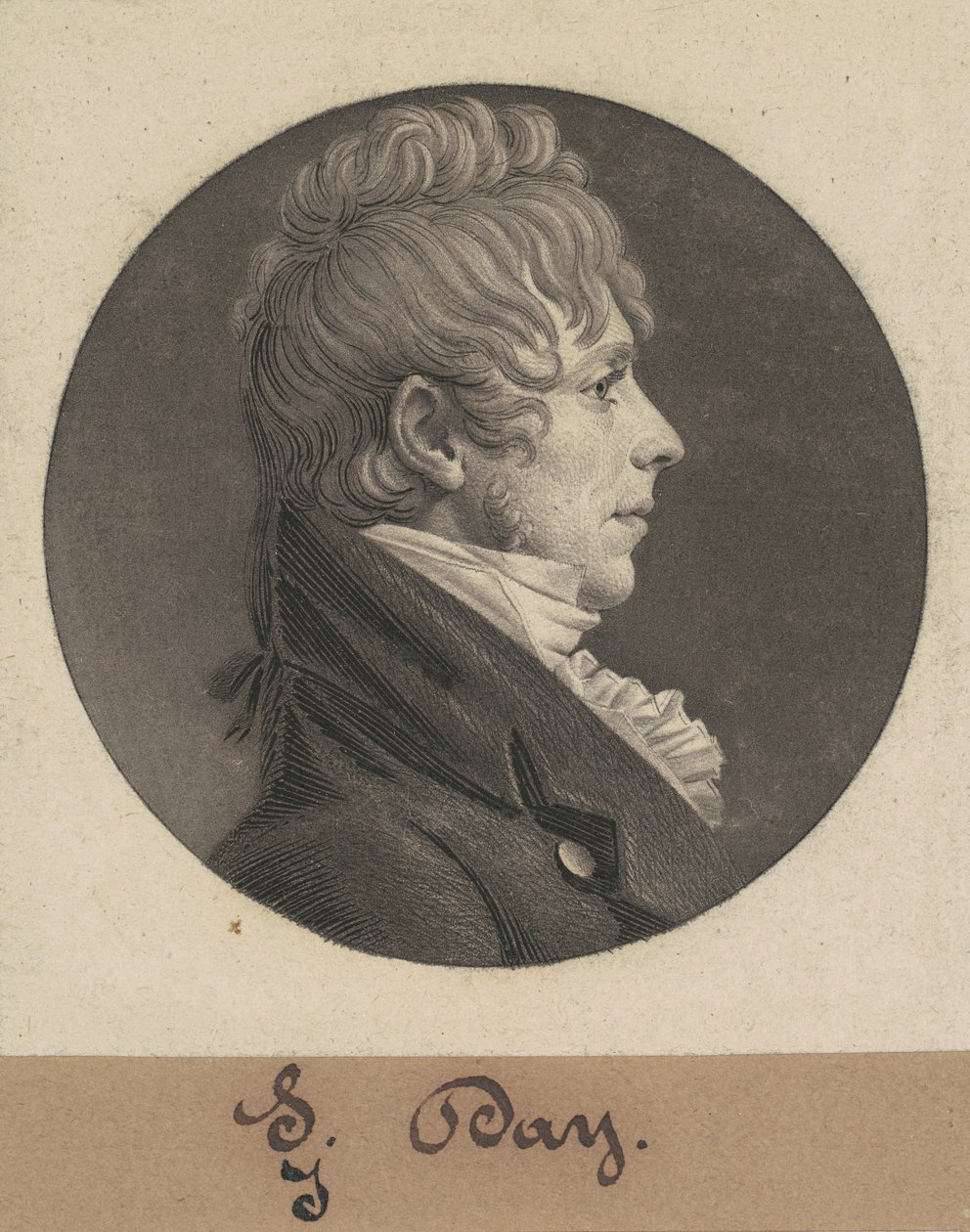 J. Dzień autorstwa Charles B. J. Févret de Saint Mémin