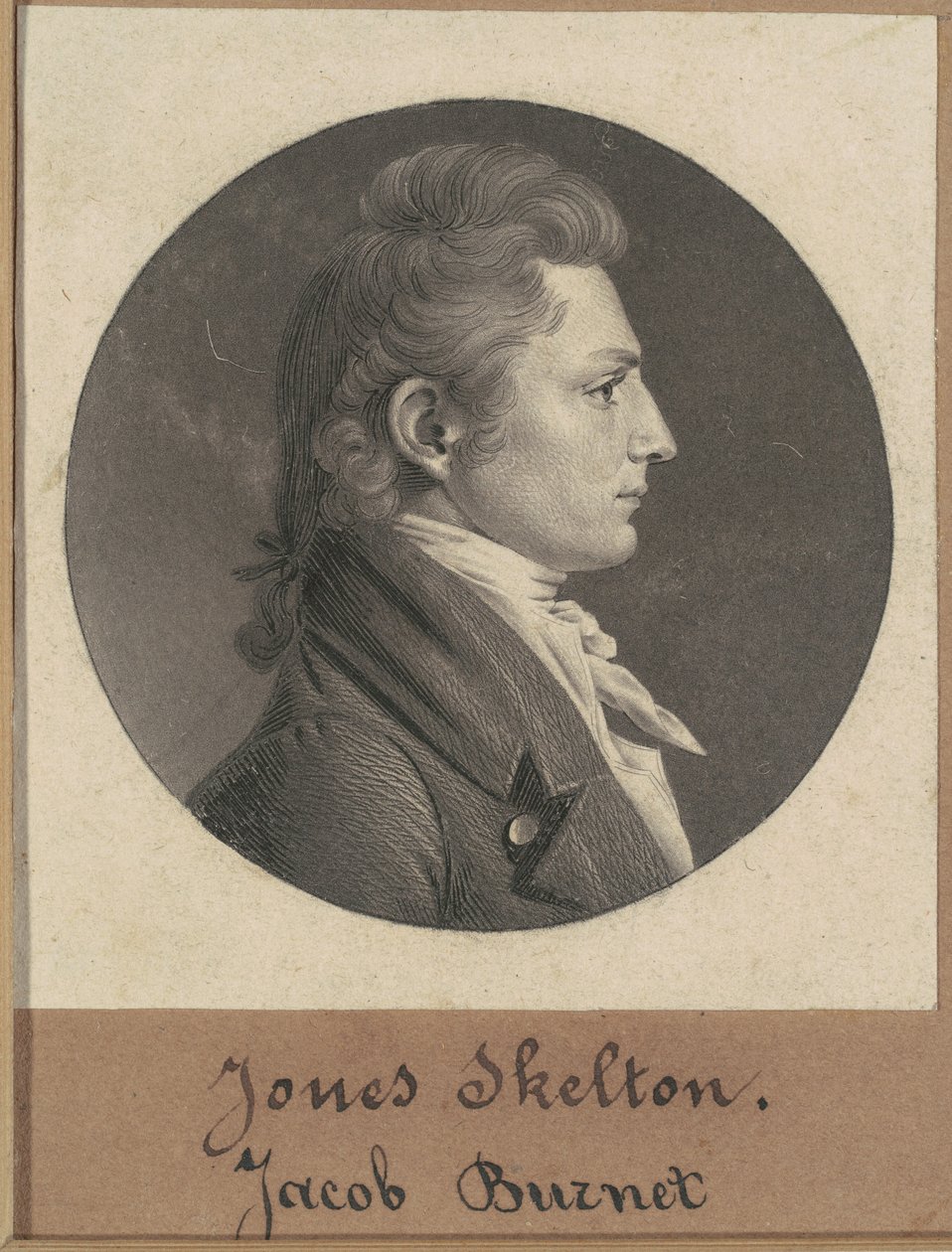 Jakub Burnet autorstwa Charles B. J. Févret de Saint Mémin