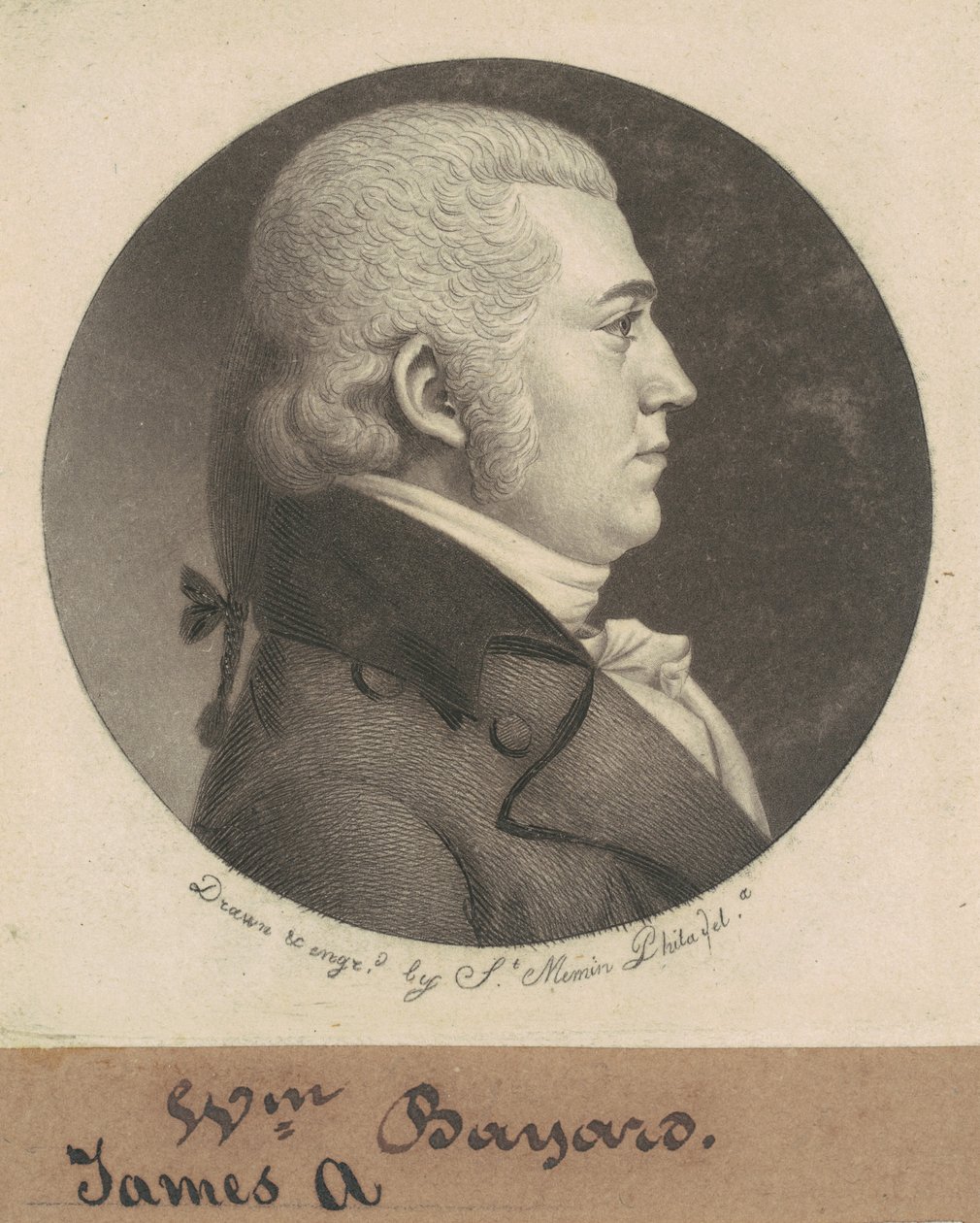 James Ashton Baird autorstwa Charles B. J. Févret de Saint Mémin