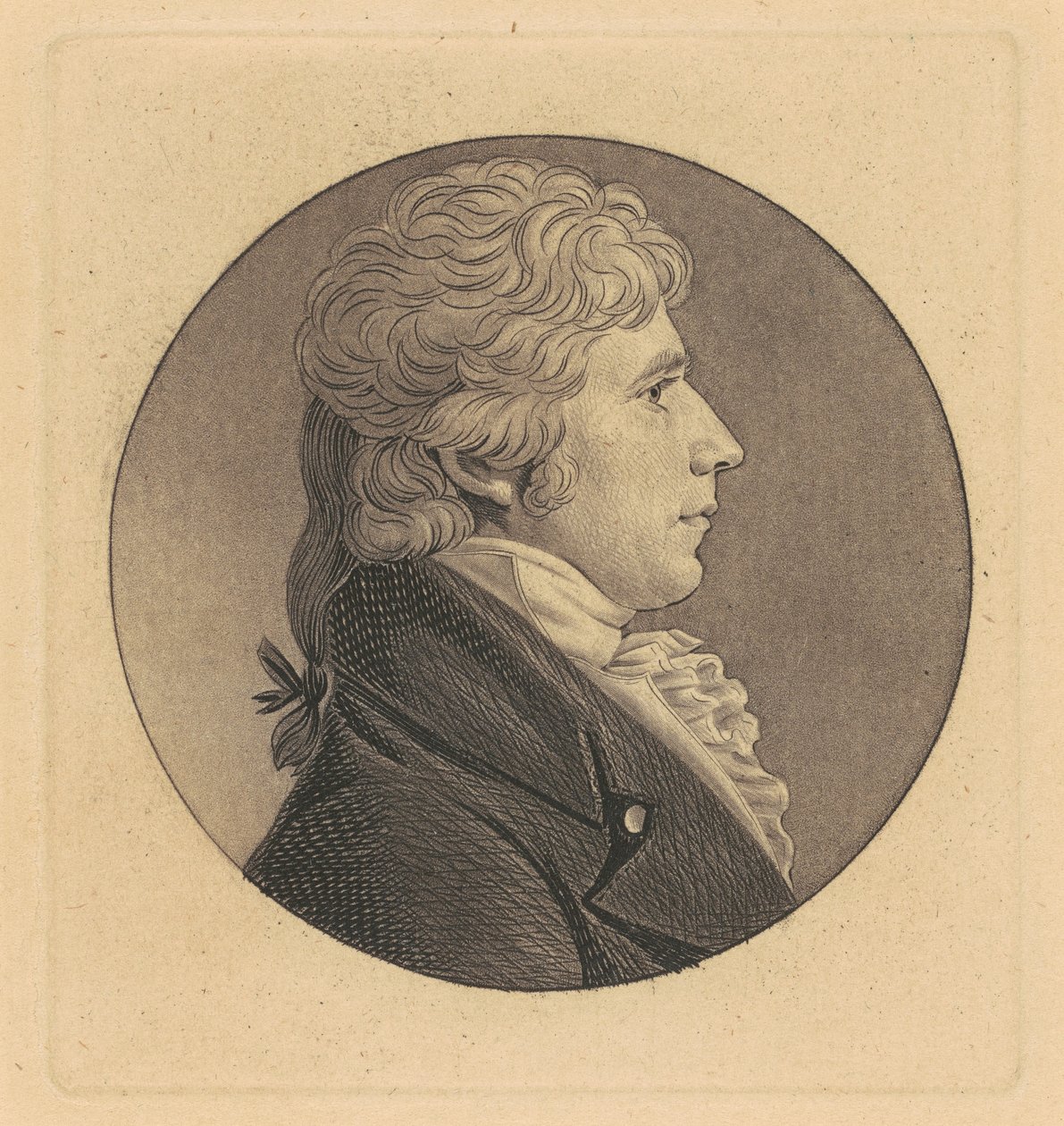 James Campbell autorstwa Charles B. J. Févret de Saint Mémin