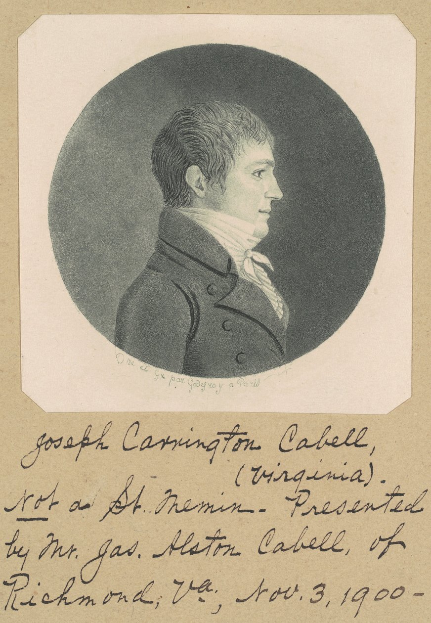 James Campbell autorstwa Charles B. J. Févret de Saint Mémin