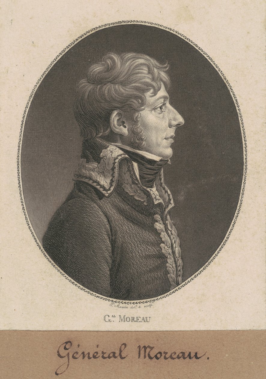 Jean-Victor Moreau autorstwa Charles B. J. Févret de Saint Mémin
