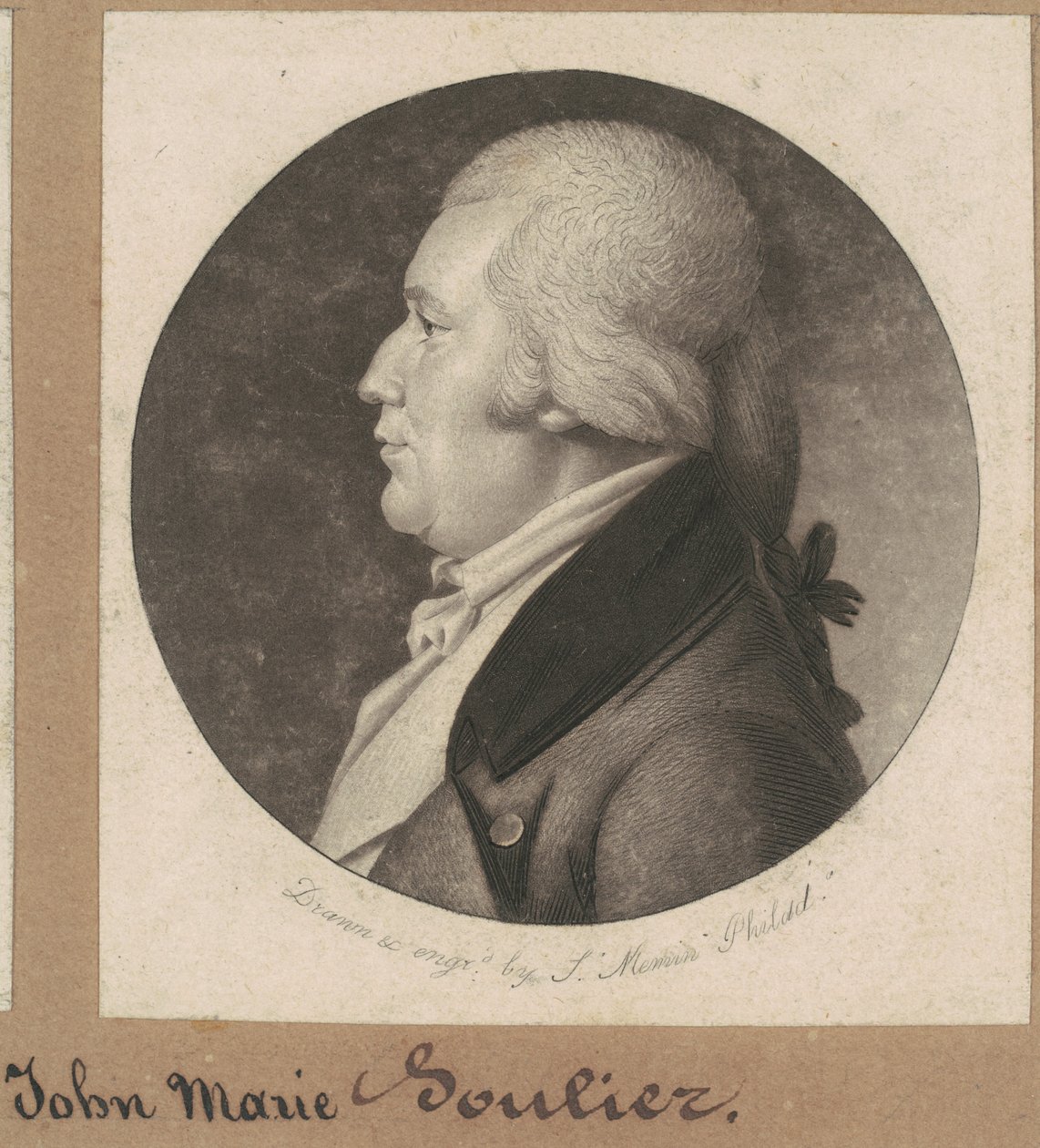 Jean-Marie Soulier autorstwa Charles B. J. Févret de Saint Mémin