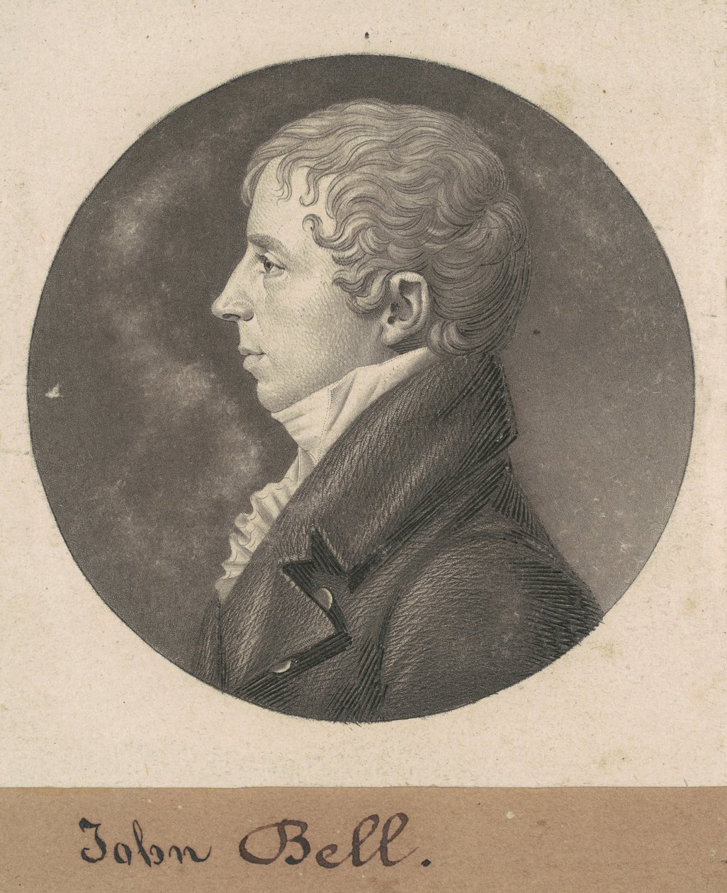 John Bell autorstwa Charles B. J. Févret de Saint Mémin