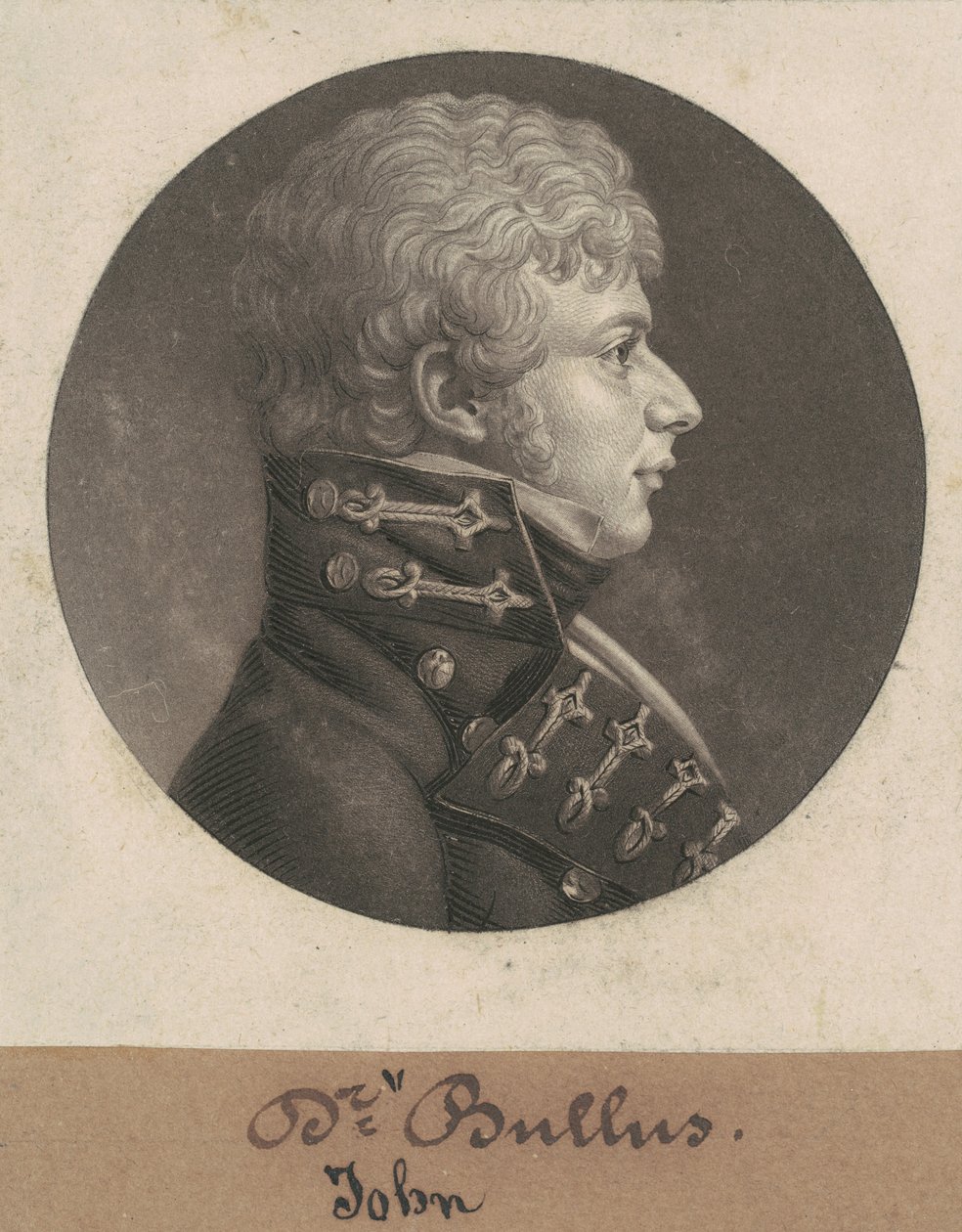 Jan Bullus autorstwa Charles B. J. Févret de Saint Mémin
