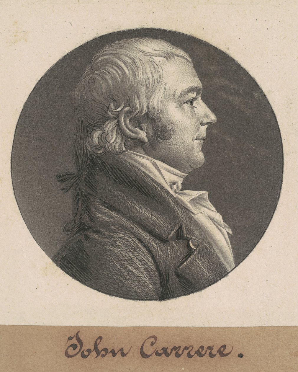 John Carrere autorstwa Charles B. J. Févret de Saint Mémin