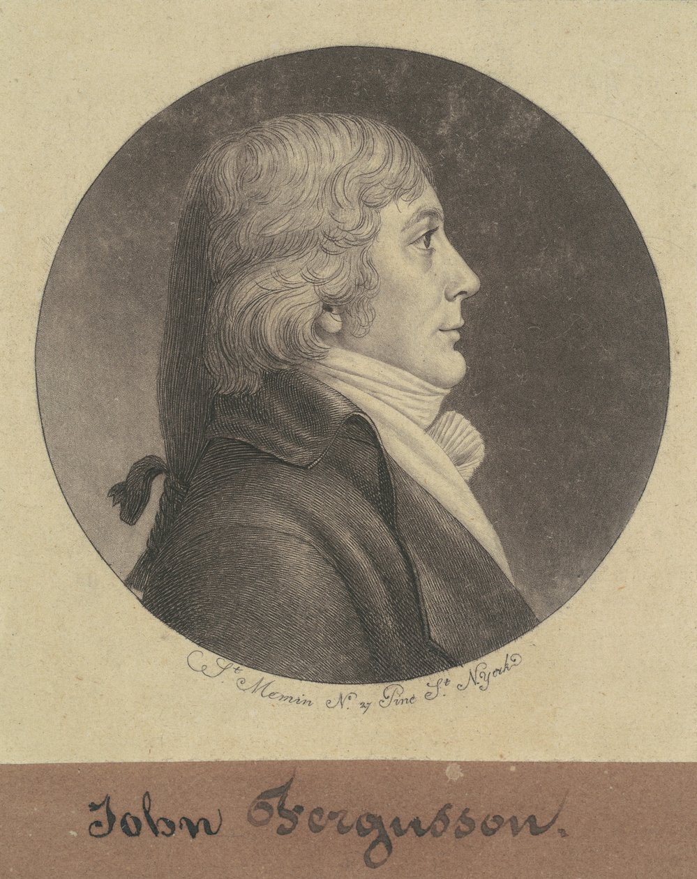 John Ferguson autorstwa Charles B. J. Févret de Saint Mémin