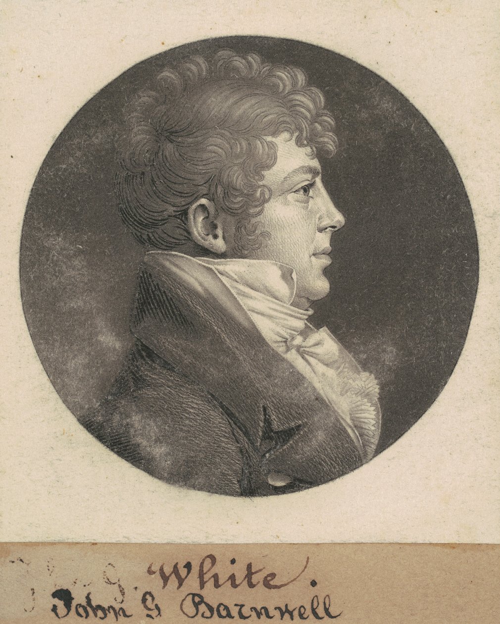 John Gibbes Barnwell autorstwa Charles B. J. Févret de Saint Mémin